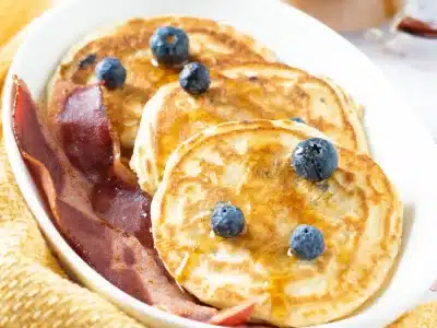 blueberry-protein-pancakes